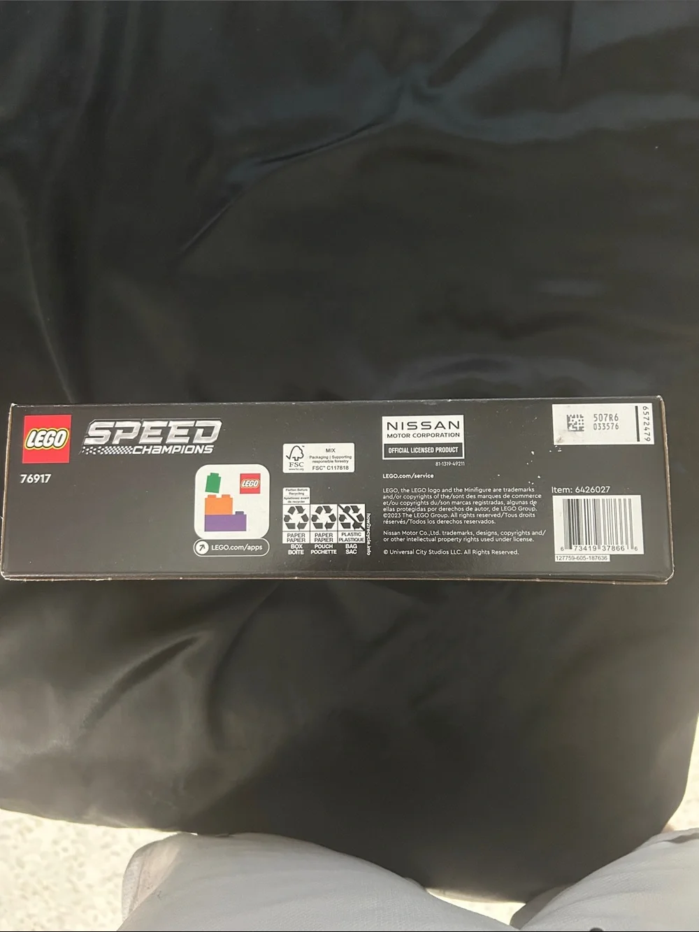 Unopened LEGO Speed Champions Nissan Skyline GT-R - Silver, Blue - Picture 3 of 4